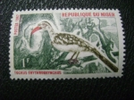 Stamps Africa - Nigeria -  tockus erythrorhynchus
