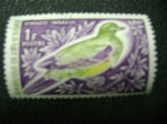 Stamps Ivory Coast -  vinago waalia
