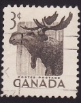 Stamps : America : Canada :  Alce