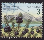 Stamps : America : Canada :  Black crowberry