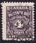 Stamps Canada -  Postage due