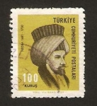 Stamps Turkey -  Poeta Nedim
