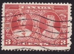 Stamps : America : Canada :  Rey Jorge V y Reina María