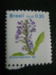 Stamps Brazil -  dichorisandra