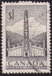 Sellos de America - Canad -  Totem (amerindio)