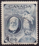 Sellos del Mundo : America : Canada : Alexander Graham Bell 1847-1947