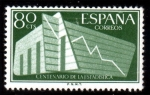 Sellos de Europa - Espa�a -  1956 Centenario Estadistica Española Edifil 1197