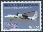 Sellos de America - Bolivia -  Incorporacion de aeronaves MA-60