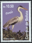 Stamps America - Bolivia -  Aves de Bolivia - Pando