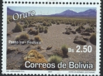 Sellos de America - Bolivia -  Lugares turisticos - Oruro