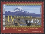 Stamps Bolivia -  IV Centenario de la fundacion de Oruro