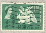 Stamps Hong Kong -  Freedom from hunger