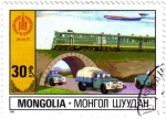 Stamps Mongolia -  Transportes. Ciudad de Mohron