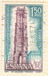 Stamps : Europe : Spain :  Iglesia Saint Jaques de París
