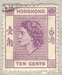 Sellos de Asia - Hong Kong -  Queen Elizabeth II
