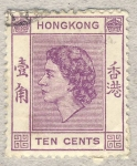 Stamps Asia - Hong Kong -  Queen Elizabeth II