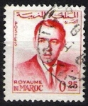 Stamps : Africa : Morocco :  Serie Básica. Hassan II.