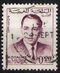 Stamps : Africa : Morocco :  Serie Básica. Hassan II.