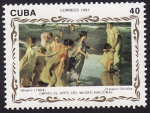 Stamps : America : Cuba :  Obras de Arte del Museo Nacional