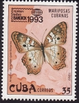Stamps America - Cuba -  Mariposas Cubanas