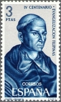 Stamps Spain -  ESPAÑA 1965 1694 Sello Nuevo Evangelización Filipinas Padre Andres Urbaneta