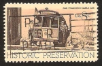 Stamps United States -  tranvia de san francisco