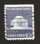 Stamps United States -  el capitolio