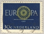 Sellos de Europa - Holanda -  Europa CEPT