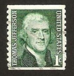Stamps : America : United_States :  thomas jefferson