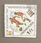 Stamps Hungary -  Campeonato mundial fútbol 1934
