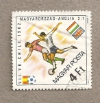 Stamps Hungary -  Campeonato mundial fútbol 1962