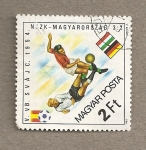 Stamps Hungary -  Campeonato mundial fútbol 1954