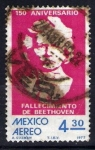 Stamps Mexico -  150 añosdel fallecimient de Beethoven.