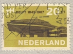 Sellos de Europa - Holanda -  Delft 1842-1967