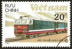 Sellos de Asia - Vietnam -  tren