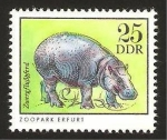Sellos de Europa - Alemania -  Hipopótamo