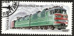 Sellos de Europa - Rusia -  4907 - locomotora eléctrica