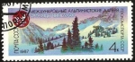 Stamps Russia -  Paisaje montañoso