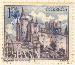 Sellos del Mundo : Europa : Espa�a : Alcazar de Segovia.