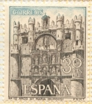 Stamps Spain -  Arco de Santa Maria