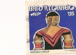 Stamps Brazil -  Ceramica Karaja