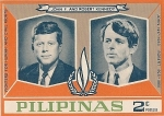 Sellos de Asia - Filipinas -  John F. and Robert Kennedy