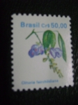 Stamps : America : Brazil :  clitoris fairchildiana