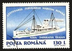 Stamps Romania -  centº del servicio martitimo rumano, barco