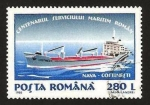 Sellos de Europa - Rumania -  centº del servicio maritimo rumano, barco