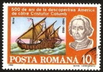 Sellos del Mundo : Europa : Rumania : 500 anivº del descubrimiento de america por cristobal colon