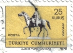 Stamps : Asia : Turkey :  Ankara capital de Turquía