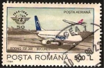 Stamps Romania -  Avión, Boeing 737 300