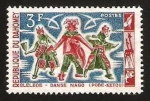 Stamps : Africa : Benin :  danza popular