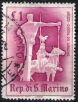 Stamps Europe - San Marino -  Justa-carrusel .